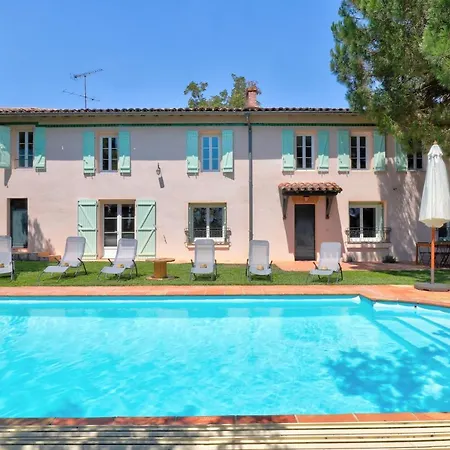 Hébergement de vacances La Grappe Occitane - 14 Personnes - Piscine Privée Ambres