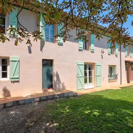 Casa de Férias La Grappe Occitane - 14 Personnes - Piscine Privee Ambres