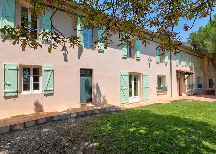 別荘 La Grappe Occitane - 14 Personnes - Piscine Privee アンブル