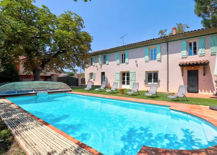 La Grappe Occitane - 14 Personnes - Piscine Privee